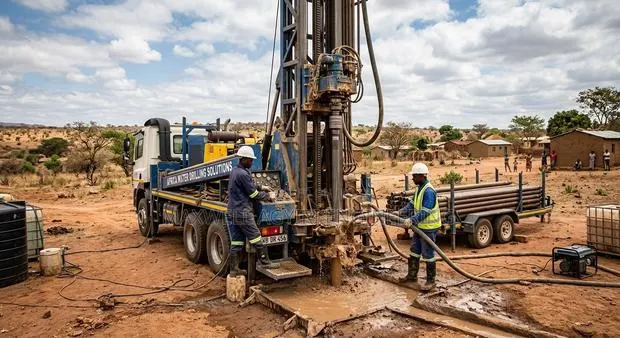 Community Borehole Drilling Masters in Axim · Photo 1