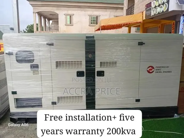 Powergrid Solution Silent 200kva Perkins Diesel Gen Silent · Photo 1