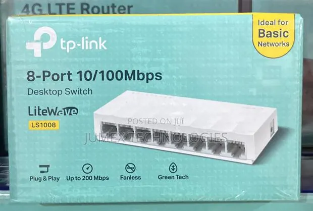TP-Link 8-Port 10/100Mbps Desktop Switch LiteWave · Photo 1