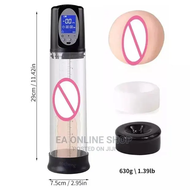 Automatic Penis Dick Enlargement Pump. USB Rechargeable · Photo 1