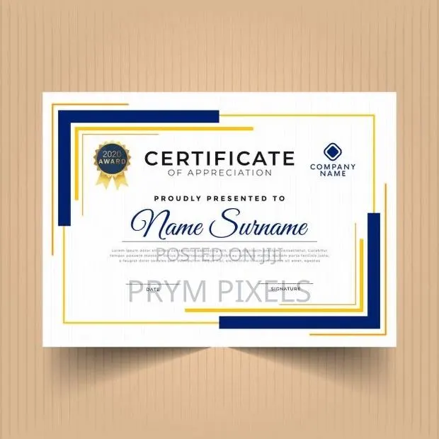 Certificate Designs · Photo 1