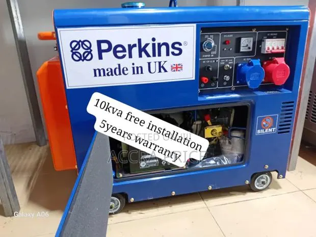 Tempest Stream Perkins 10kva 13000watts Diesel Generator · Photo 1