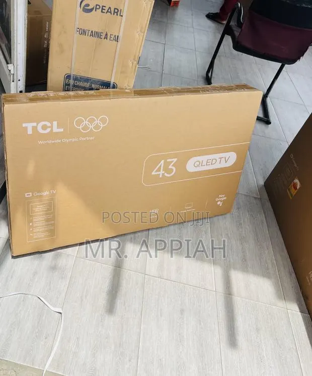 Super Classic TCL 43” Qled Smart Satellite Android Tv(Black). · Photo 1