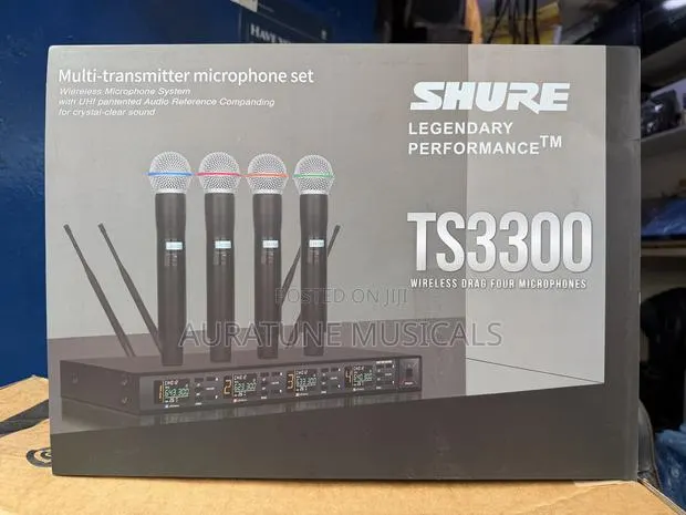 Shure TS3300(4 in 1)multi-Transmitte Wireless Microphone System. · Photo 1