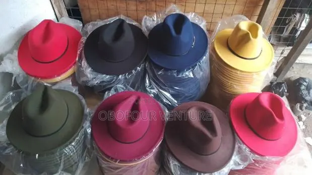 The Fedora Hats Are Available for Sale · Photo 1