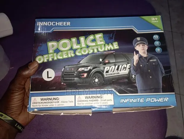 INNOCHEER Police Costume for Children (7-11years) · Photo 2
