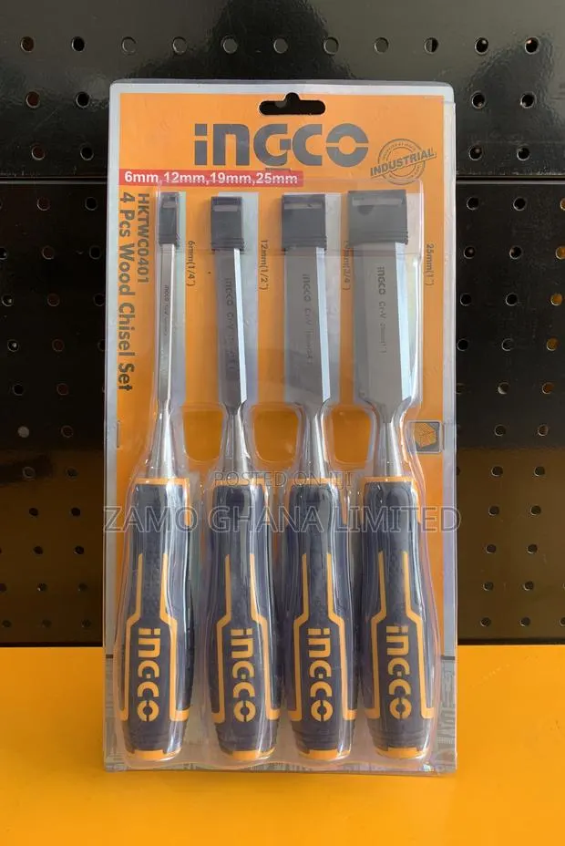 4 PCS Wood Chisel Set - Hktwc0401 · Photo 1