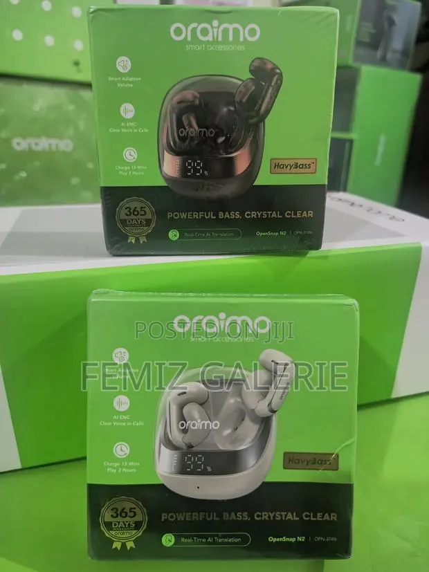 Oraimo Opensnap N2 Adaptive Volume Open-Ear TWE · Photo 1