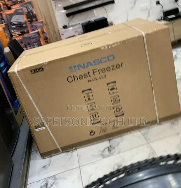 Super Fast Nasco Chest Freezer 400l Single Door Nas-475fl-S · Photo 1