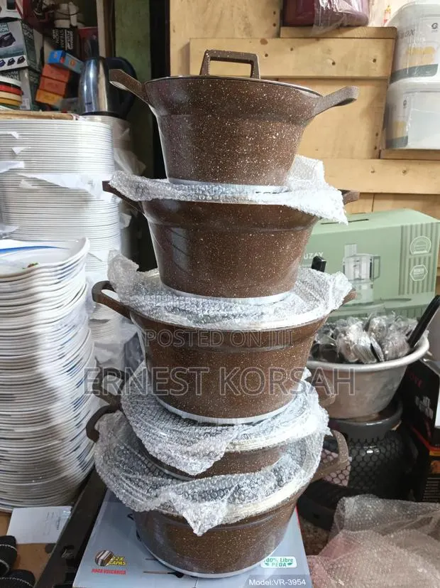 10 PCS Granite Coating Cookware Set · Photo 1