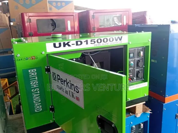 15 Kva Silentforce Diesel Generator – Acoustic Enclosed Design · Photo 1