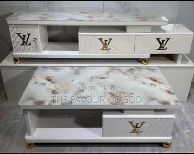 A Beautiful Set of Center Table and Tv Stand · Photo 1