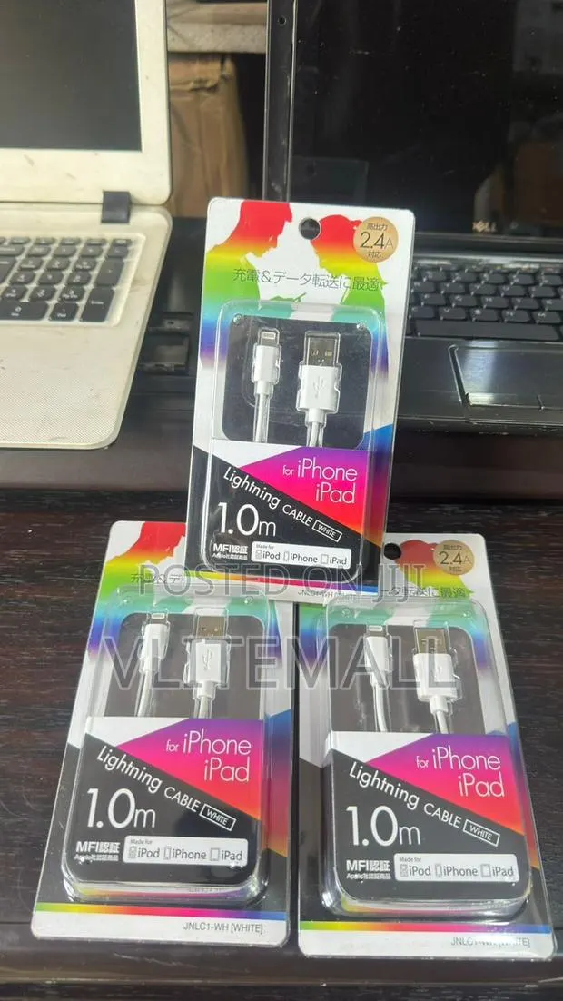 Kashimura 1.0m Apple Certified Lightning Usb Charging · Photo 1