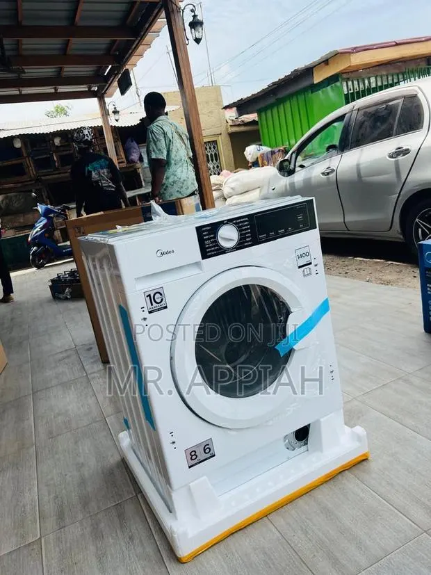 Order Midea 8kg Front Load Full Automatic Washing Machine(White) · Photo 1