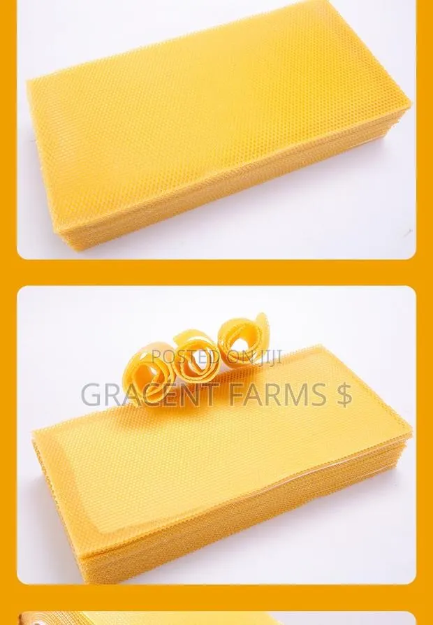 41.5 X 19.5cm Premium Beeswax Foundation Sheet · Photo 2
