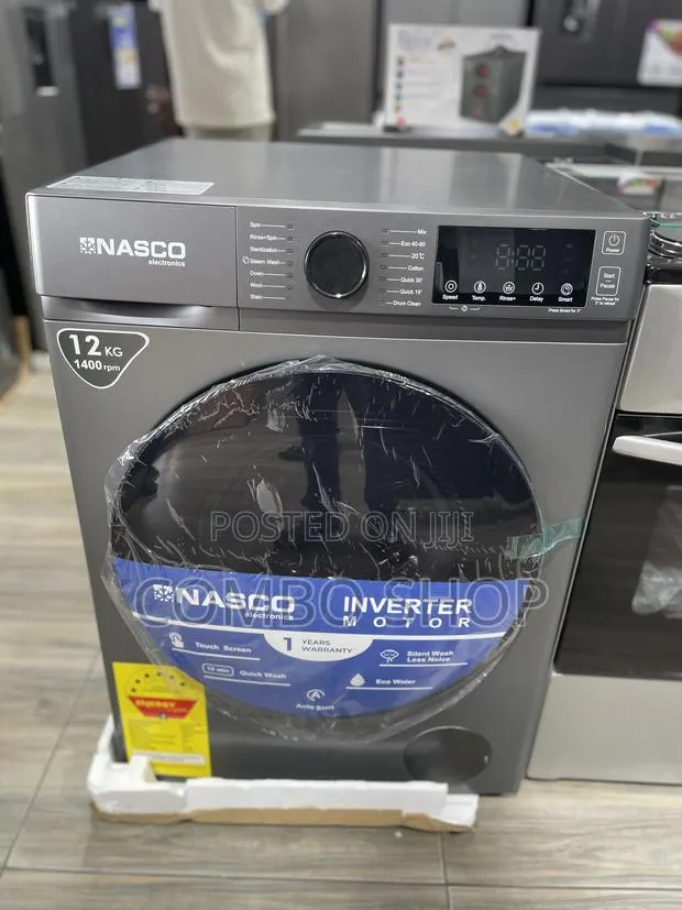 Nasco 12kg Front Load Washing Machine · Photo 1