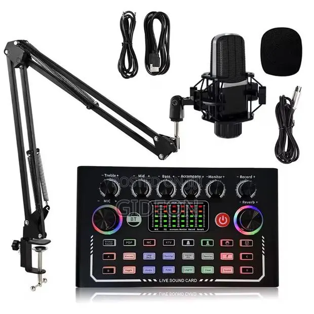 F009+Mc88 Metal Microphone Soundcard · Photo 1
