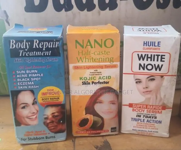 Nano Half Cast /White Now/Body Repair Treatment Serums (35gh for Each) · Photo 1