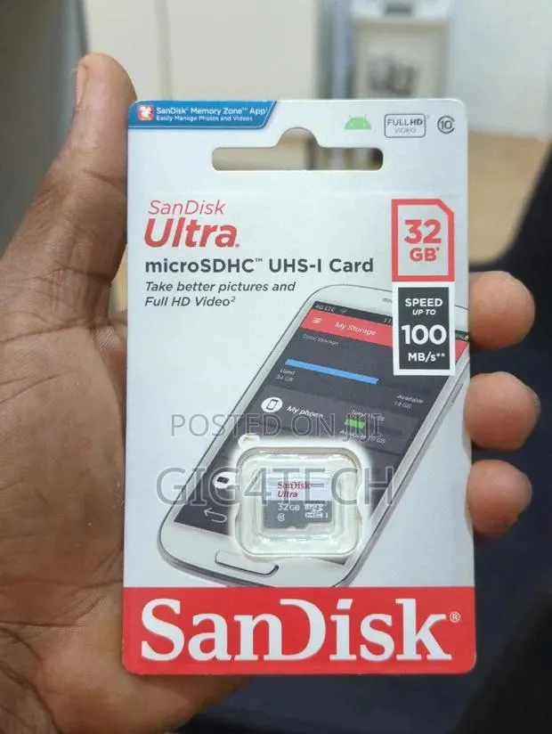 Sandisk Ultra 32GB Micro SD Card · Photo 1