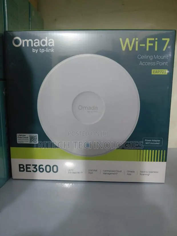 Omada 7 - Be5000 4-Stream Ceiling Mount Dual-Band Wi-Fi 7 Access Point · Photo 1