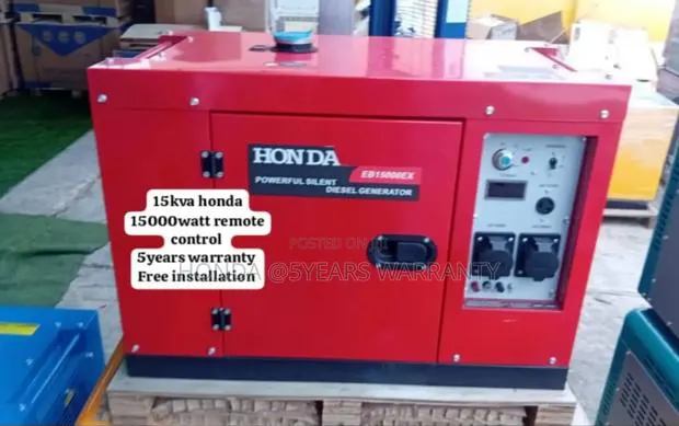 Powerful and Sharp Honda 15kva 15000wax Remote Control 15kva · Photo 1