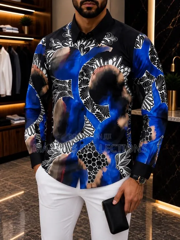 Trendy Long-Sleeve Shirt for Men · Photo 1
