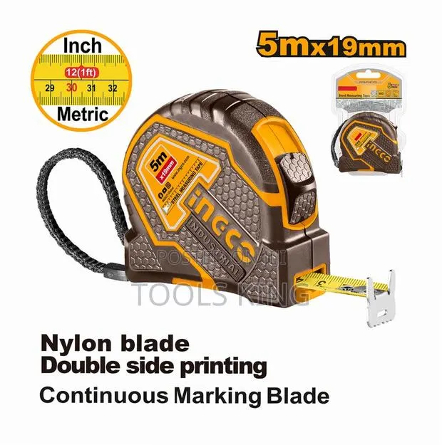 Steel Measuring Tape 5mx19mm - Hsmt88052 · Photo 1