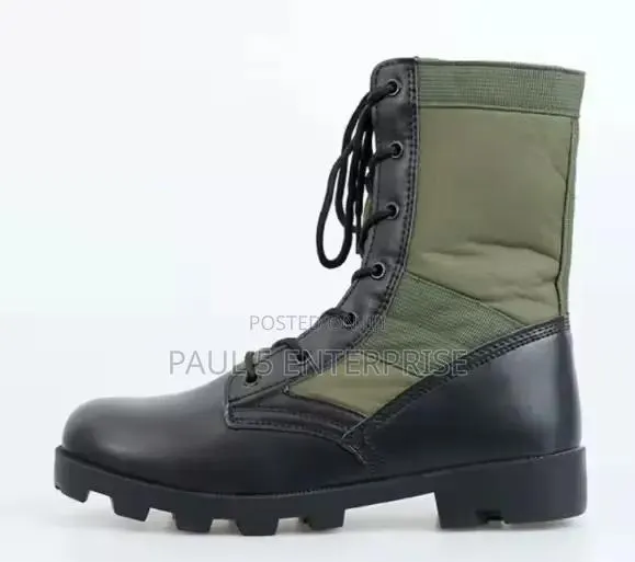 Soldier Boot Steel Toe High Quality · Photo 1