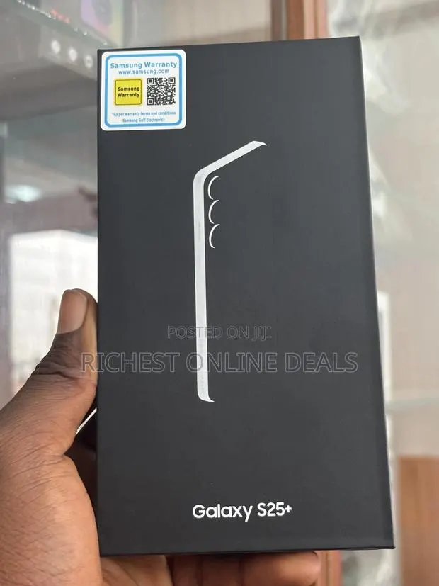 New Samsung Galaxy S25+ 256 GB Black · Photo 1