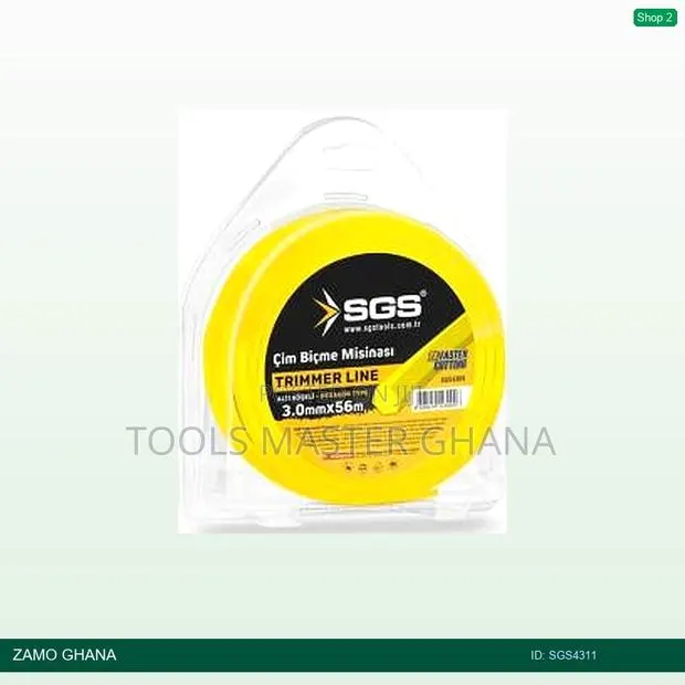 Trimmer Line 3.5mm X 42 Meter Hexangon .Type - Sgs4311 · Photo 1