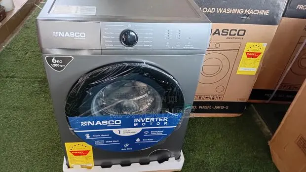 Efficient Nasco 6kg Front Loader – Powerful Wash 6kg · Photo 1