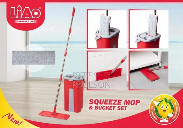 Liao Squeeze Mop and Bucket Set · Photo 1