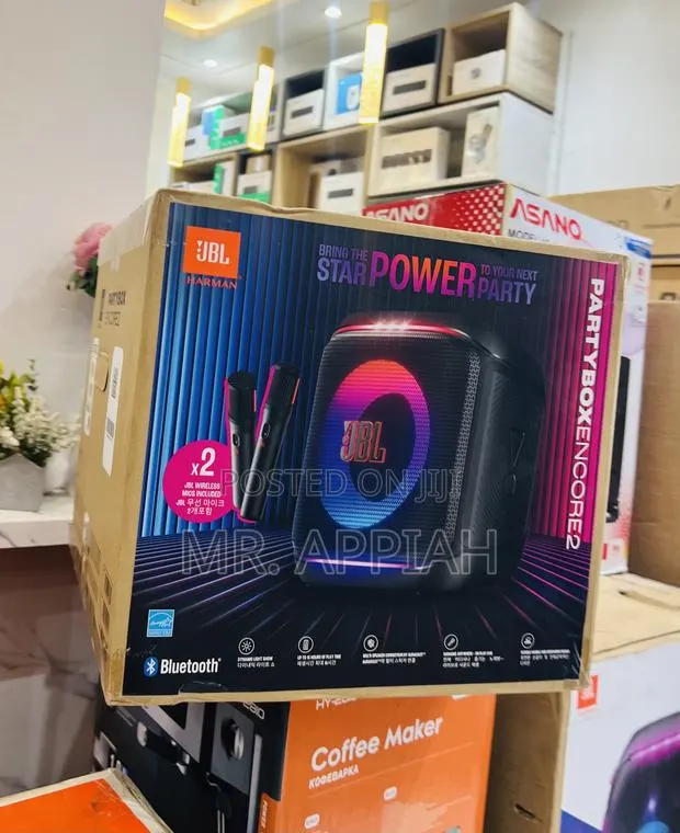 Shop Affordable JBL Partybox Encore 2 Party Speaker With 2 Mics · Photo 1