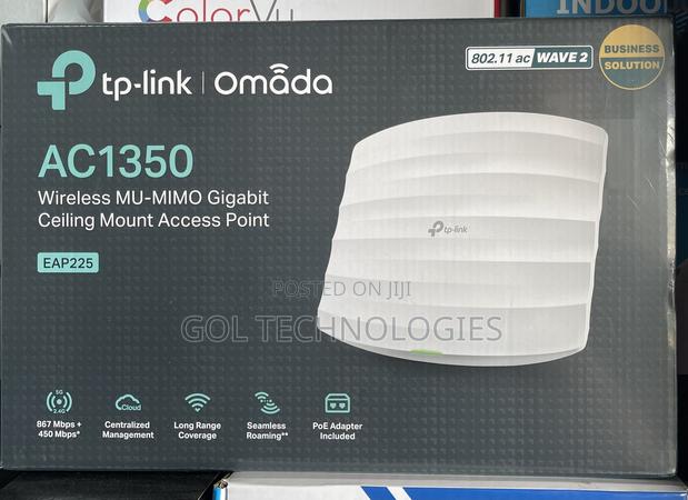 Tp-Link Gigabit Ceiling Mount Access Point Ac1350 Eap225 · Photo 2