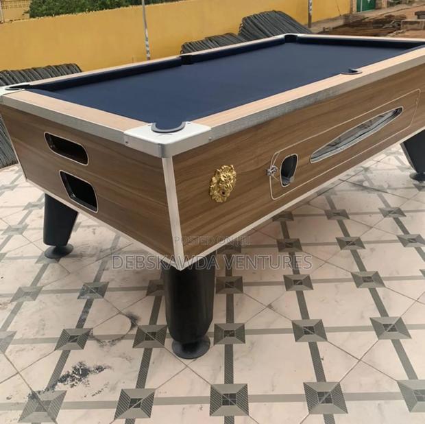 Snooker Board Coin Operated Marble Top · Photo 1