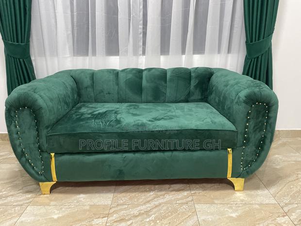 2in1 Fabric Green Sofas Soft Seater// Luxurious And Durability · Photo 1