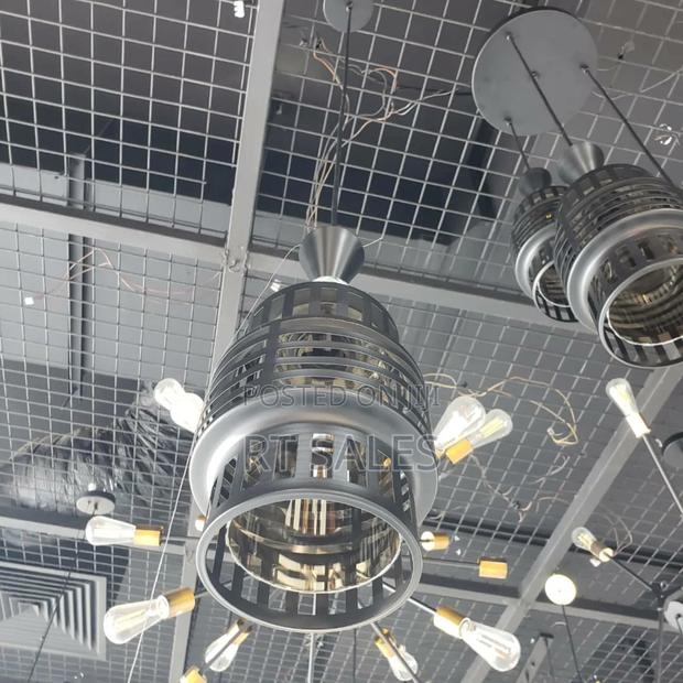Single Black Hanging/ Ceiling Pendant Light. · Photo 2