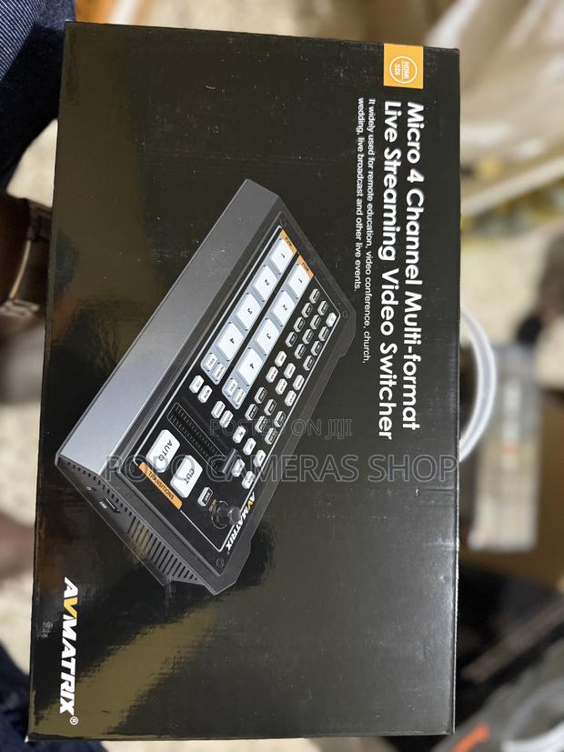 Avmatrix 0402u 4 Channels Video Switcher · Photo 1