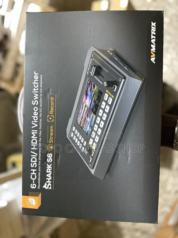 Avmatrix Shark S6 6channels Sdi/Hdmi Switcher · Photo 1