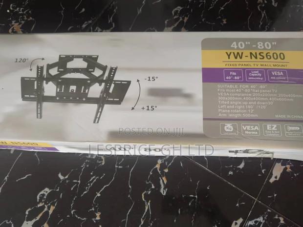 40-80 Tv Wall Bracket - Hide Cables · Photo 1