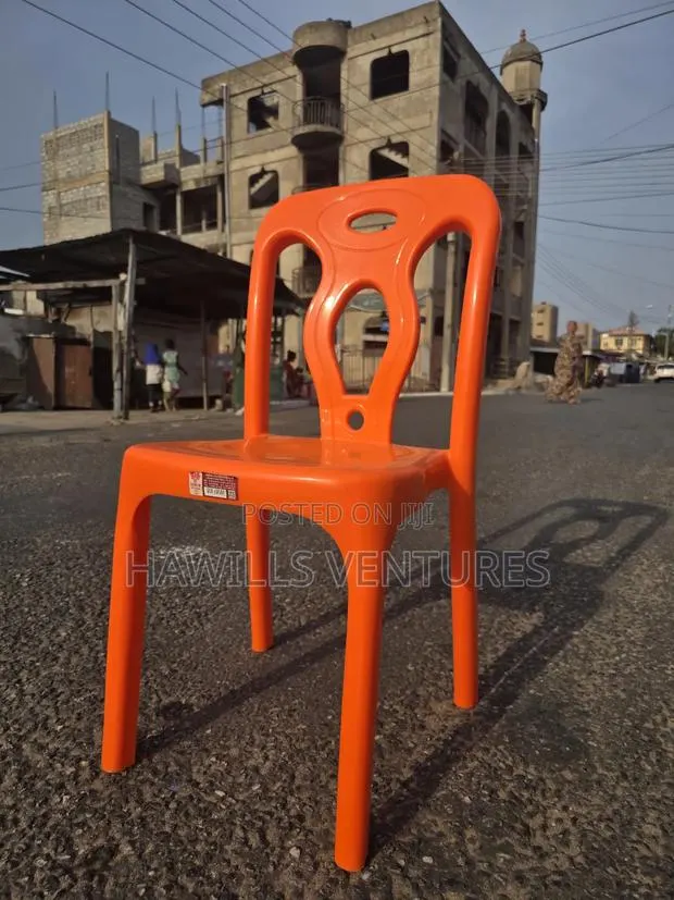 Monoblock Plastic Chair Often Used for Outdoor Event. · Photo 1