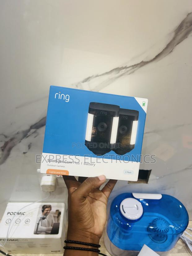 Available Now at Store Ring Spotlight Cam Plus /Battery · Photo 1