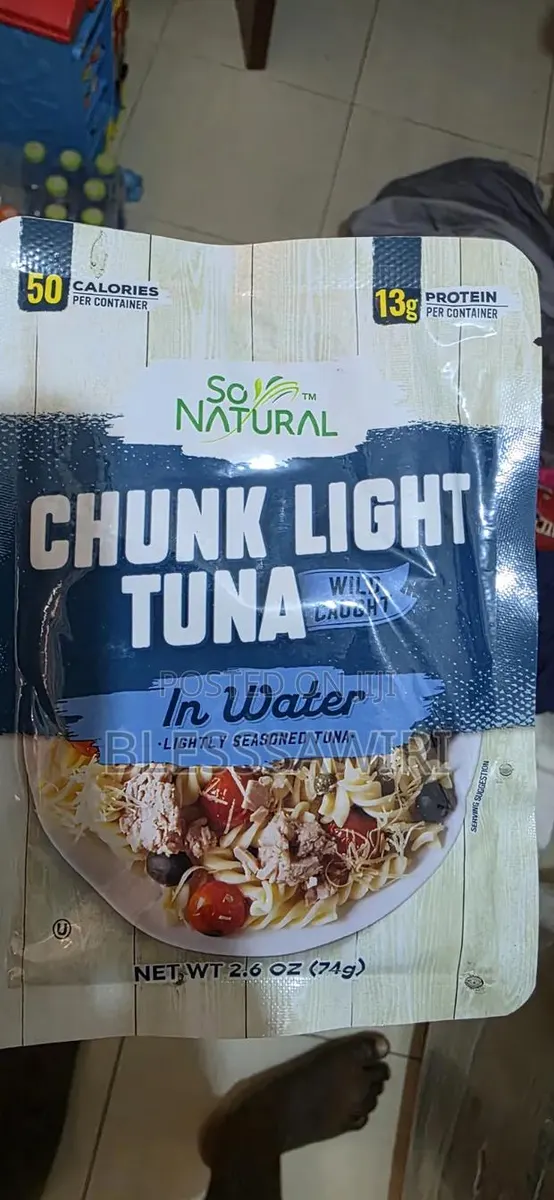 So Natural Chunk Light Tuna in Water Pouch · Photo 1