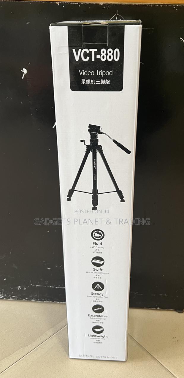 Yunteng VCT-880 Aluminum Alloy Video Tripod - VCT-880 · Photo 2