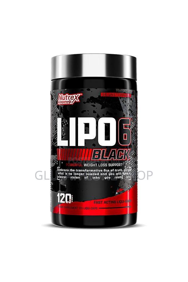 New Nutrex Lipo-6 Black Ultra Fat Burner Supplement, · Photo 1