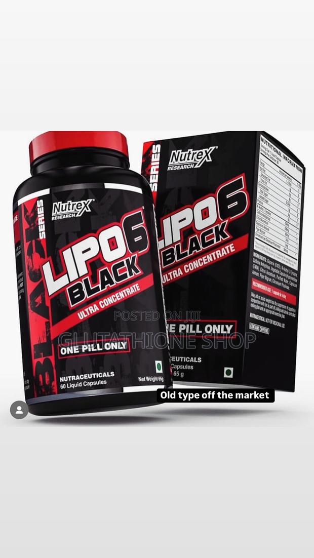 New Nutrex Lipo-6 Black Ultra Fat Burner Supplement, · Photo 6