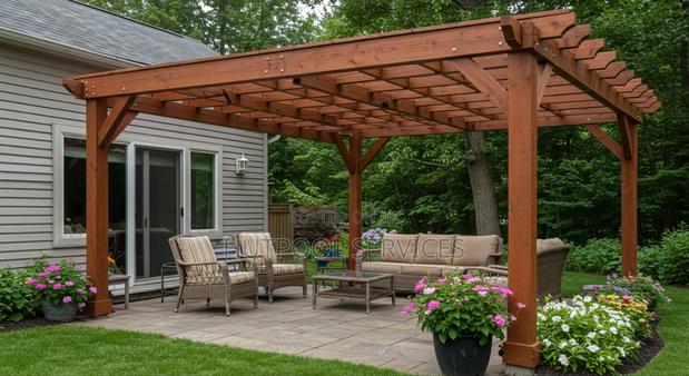 Front-View Pergola 010 · Photo 1