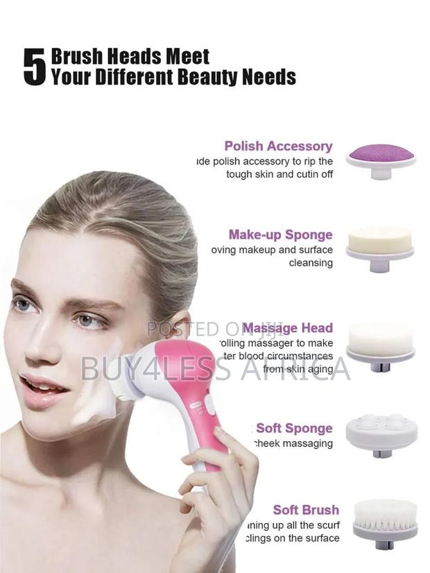 5 in 1 Multifunctional Electric Facial Cleansing Brush · Photo 1