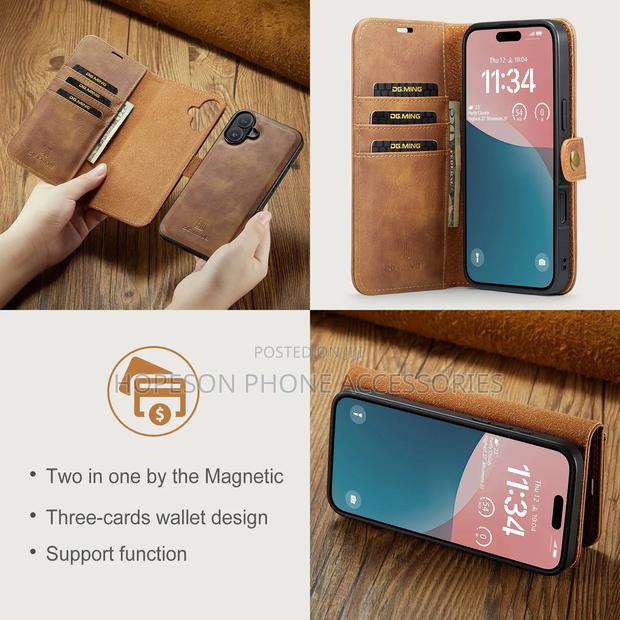 iPhone (2in1) Detachable Flip Leather Cases With Wallet · Photo 8