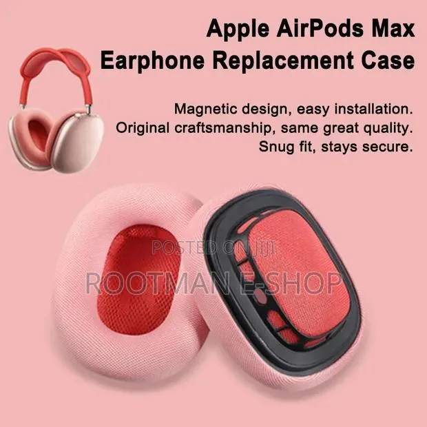 Apple Airpods Max Headphones Magnetic Ear Pad Cushions Pads (Fabric) · Photo 1